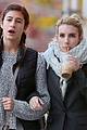 emma roberts loves listening to taylor swifts new album 02
