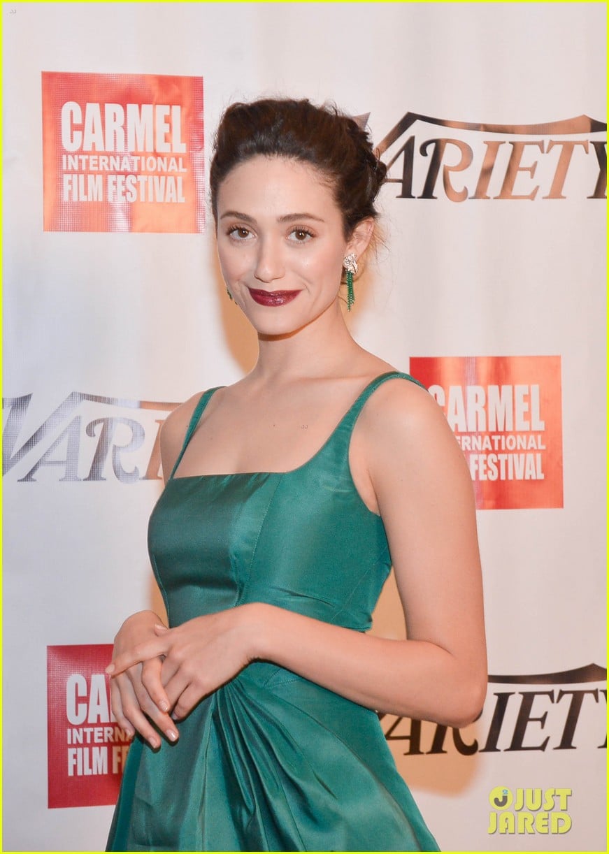 Emmy Rossum Picks Up Breakthrough Award at Carmel International Film