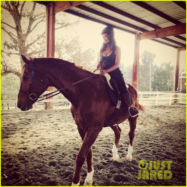 Ian Somerhalder & Nikki Reed Make It Romantic By Horseback Riding