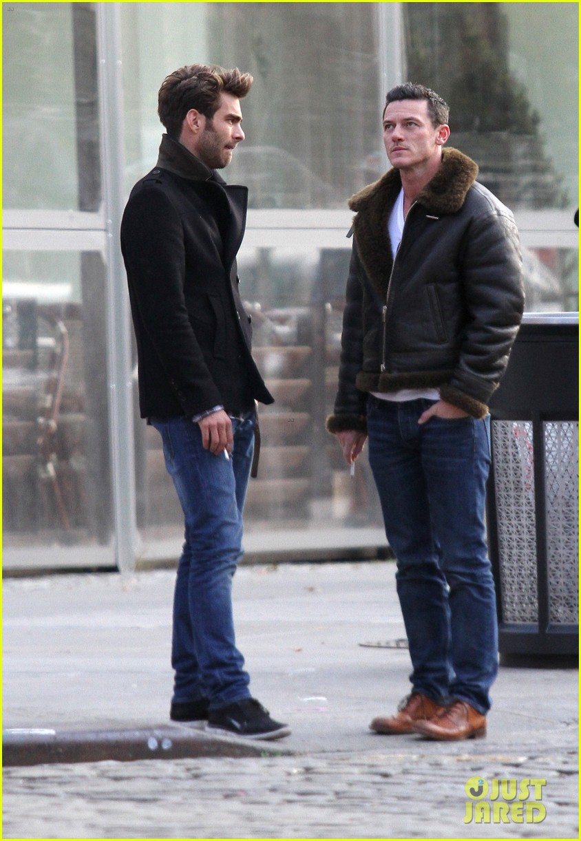 Luke Evans Steps Out with Rumored Boyfriend Jon Kortajarena For Lunch Date Photo 3236094 Luke