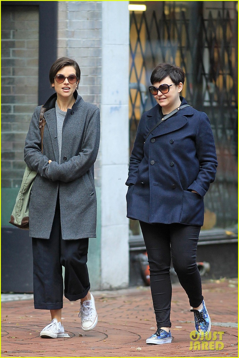Ginnifer Goodwin & Jamie Dornan's Wife Amelia Warner Catch Up Over