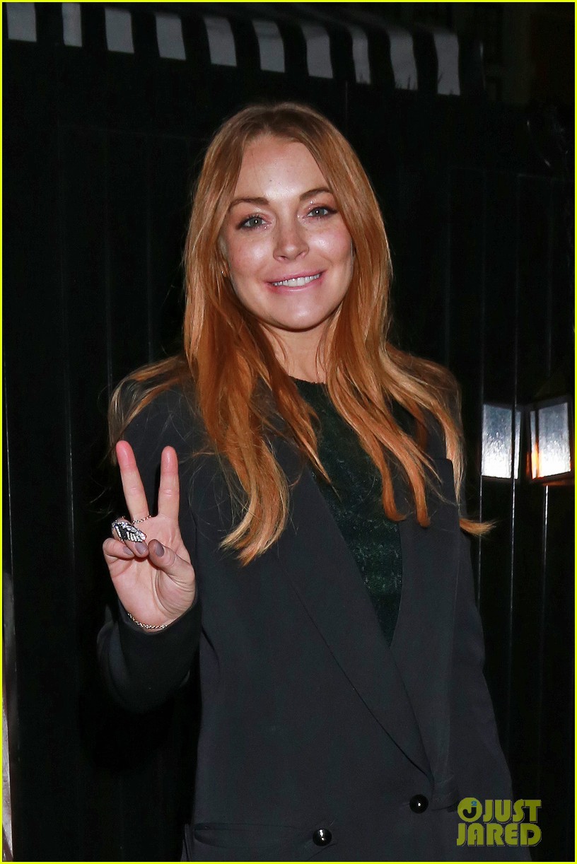 Lindsay Lohan is Feeling Peaceful After 'Speed the Plow' Closing Photo