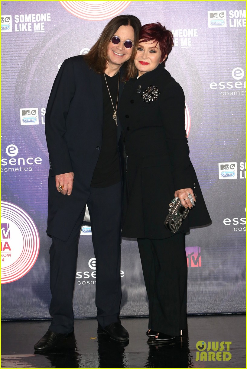 Sharon & Ozzy Osbourne Wear Matching Outfits at MTV EMAs: Photo 3238496