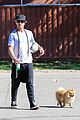 gavin rossdale plays soccer with chewy 03