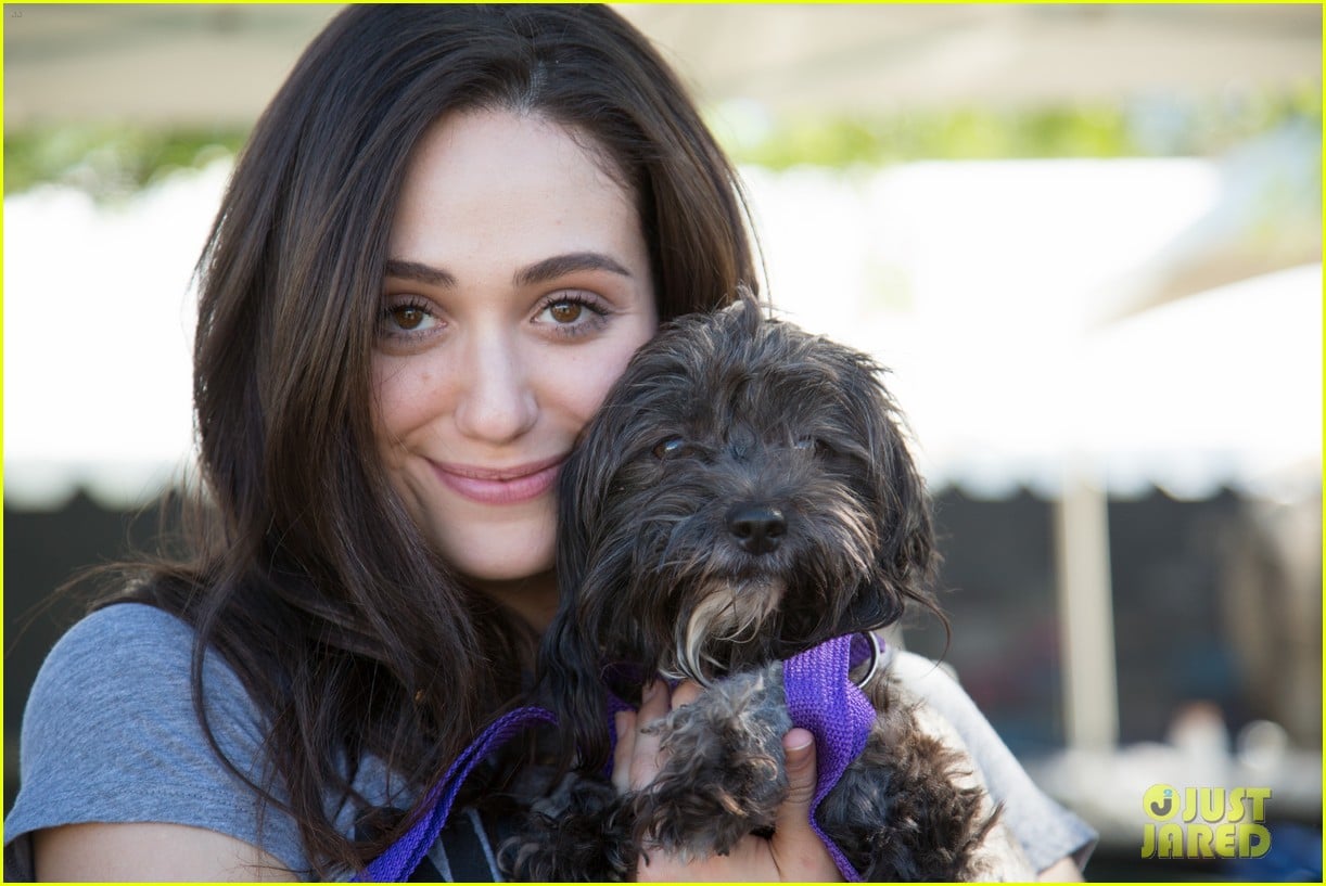 Emmy Rossum Adopted the Cutest Shelter Dog See Their Pics! Photo