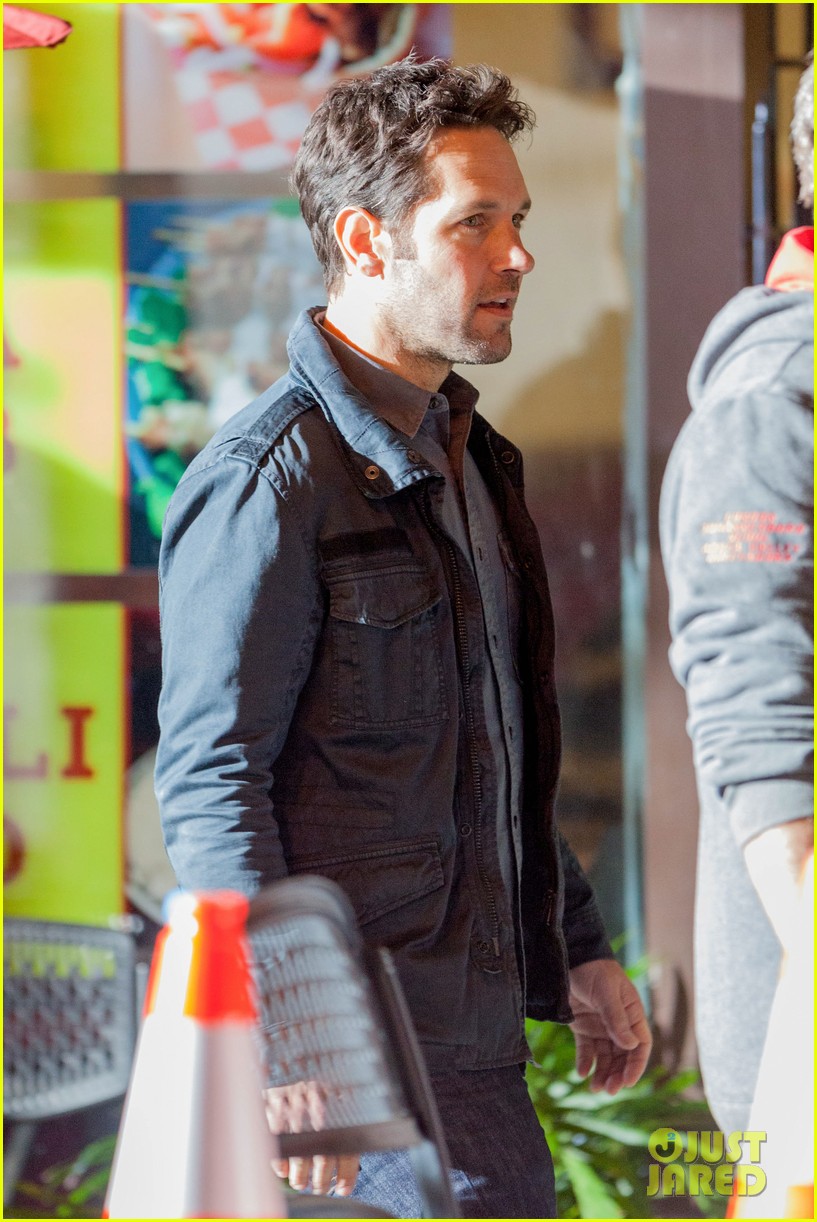 Paul Rudd On Set of 'Ant-Man' Gets Us Pumped Up for the Marvel Movie: Photo  3242305 | Paul Rudd Pictures | Just Jared