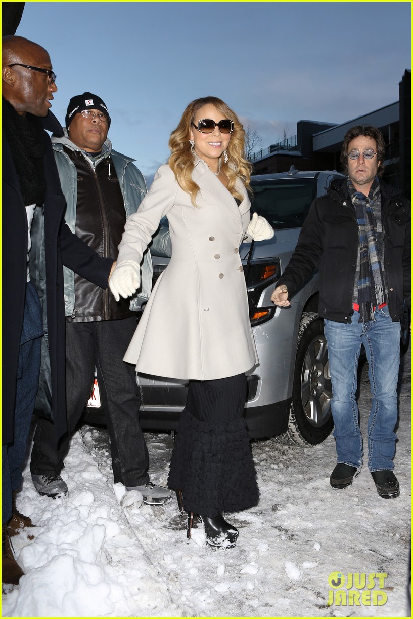 Mariah Carey Indulges in Louis Vuitton Shopping Spree in Aspen Photo