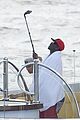 sean combs selfie stick yacht st barts 01