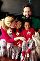katherine heigl her family wore matching pajamas for christmas 02