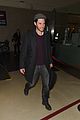 felicity jones ben barnes share a car at lax airport 10