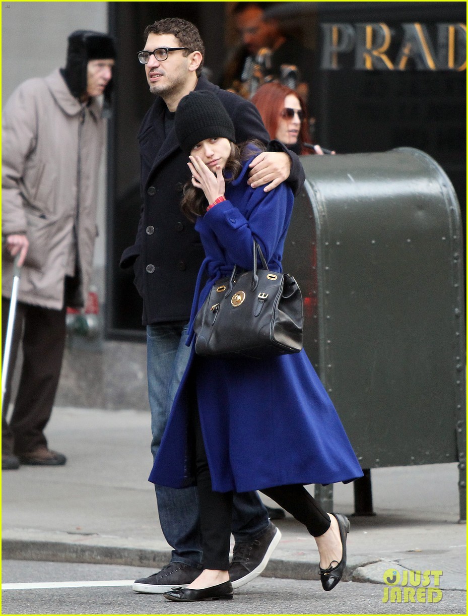 Emmy Rossum Is Not Engaged Despite Wearing Ring on THAT Left Finger