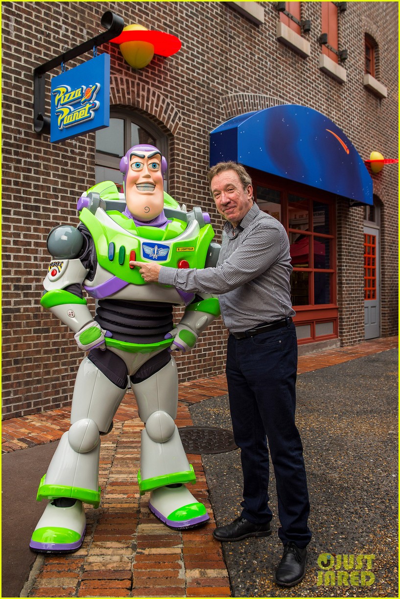 Toy Story's Allen Meets Lightyear at Disney World: Photo 3271413 | 2015 New Year's Eve, Tim Toy Story Photos | Just Jared: Entertainment News