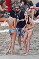 leonardo dicaprio continues st barts trip surrounded by women 59
