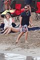 leonardo dicaprio continues st barts trip surrounded by women 60