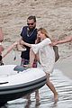 leonardo dicaprio continues st barts trip surrounded by women 70