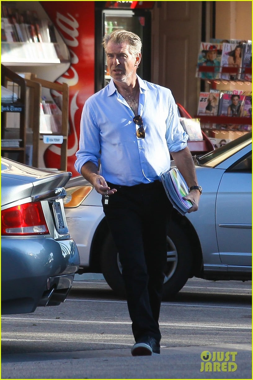 Pierce Brosnan's Model Son Dylan Stands Tall on 18th Birthday Photo 3280613 Dylan Brosnan