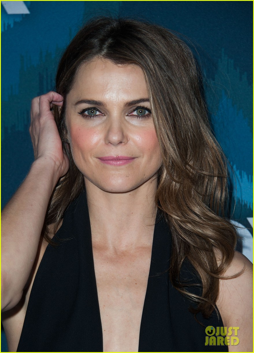 Keri Russell & Matthew Rhys Couple Up for Fox All-Star Party: Photo
