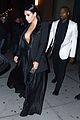 kim kardashian cleavage dinner kanye west 06