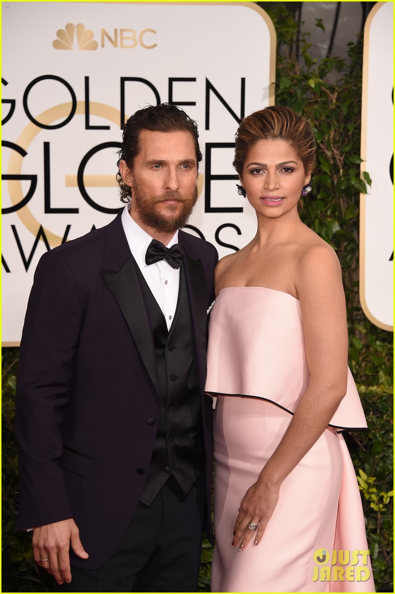 Matthew McConaughey Keeps His Bushy Beard for the Golden Globes 2015