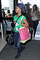 quvenzhane wallis lax flight out after globes 02