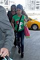 quvenzhane wallis lax flight out after globes 13
