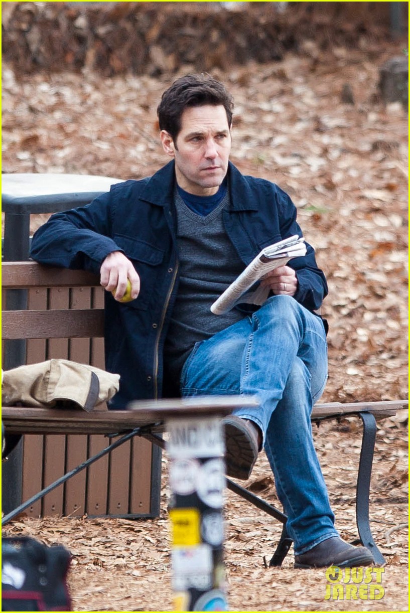 Photo: paul rudd grossed out on set 03 | Photo 3287031 | Just Jared
