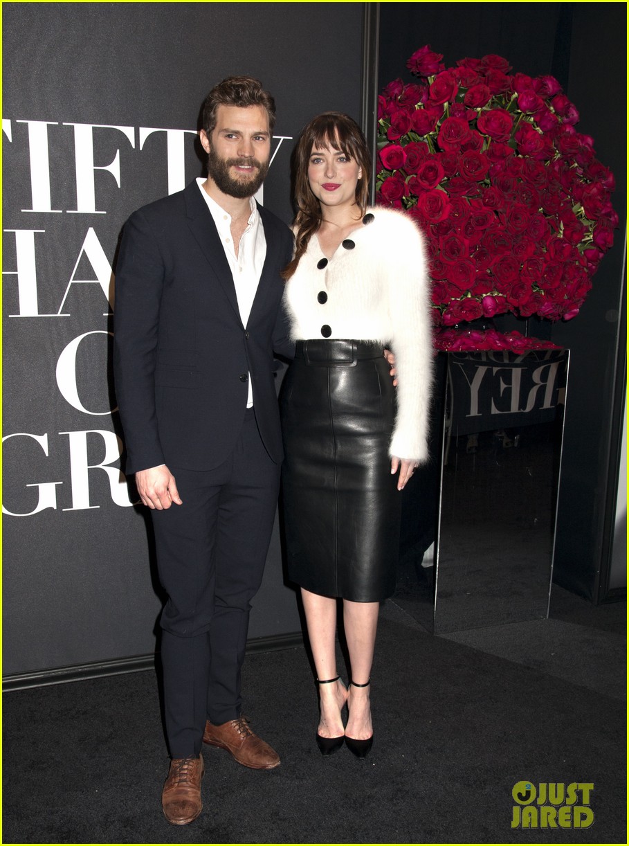 Jamie Dornan Dakota Johnson Debut New Fifty Shades Of Grey Clip Watch Now Photo ron Johnson Carson Daly Dakota Johnson E L James Eloise Mumford Fifty Shades Of Grey