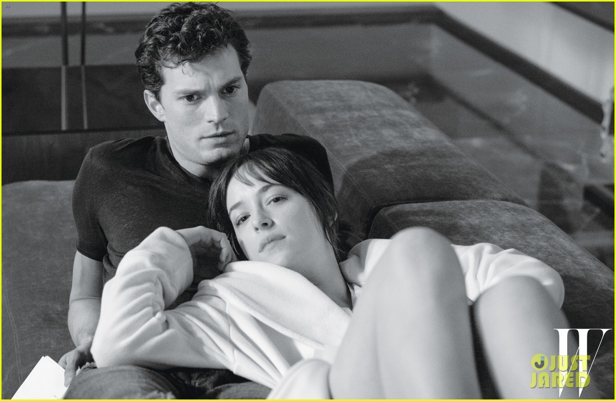 Dakota Johnson Goes Nude in Sexy 'Fifty Shades of Grey' Shoot wit...