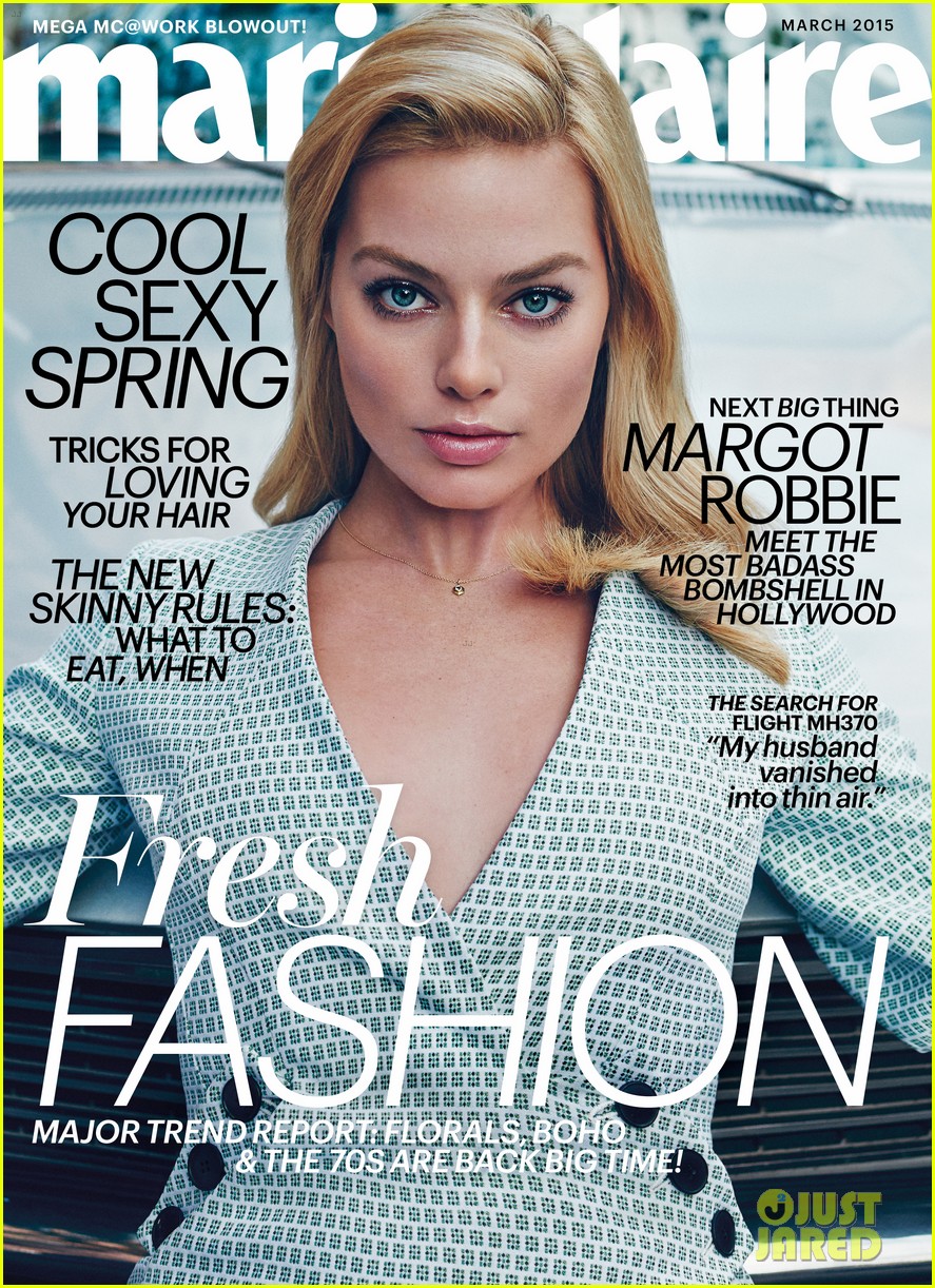 Margot Robbie to 'Marie Claire': My Look Is More 'Toothpaste Model' vs