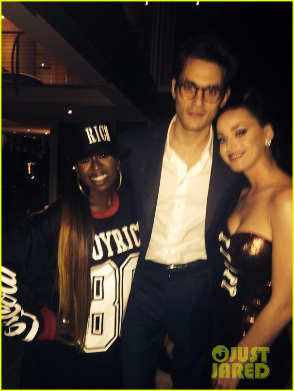 Katy Perry Gets John Mayer's Love at Super Bowl After Party!: Photo