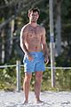 alex pettyfer goes shirtless sexy for miami beach day 01