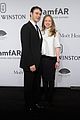 zachary quinto boyfriend miles mcmillan help honor rosario dawson at amfar 25