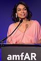 zachary quinto boyfriend miles mcmillan help honor rosario dawson at amfar 33