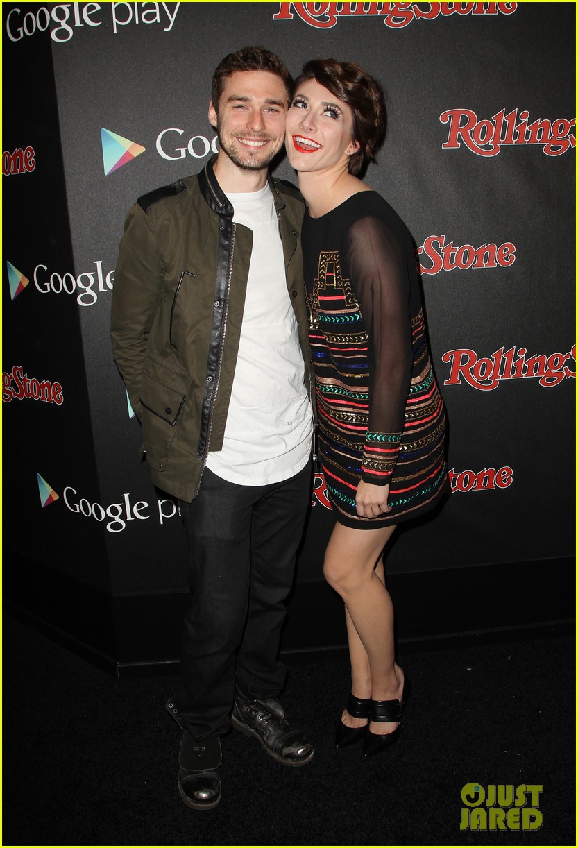 Emma Roberts, Abbie Cornish, & Jamie Chung Celebrate Grammys at Rolling