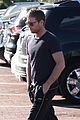 sam worthington lara bingle spa session 05