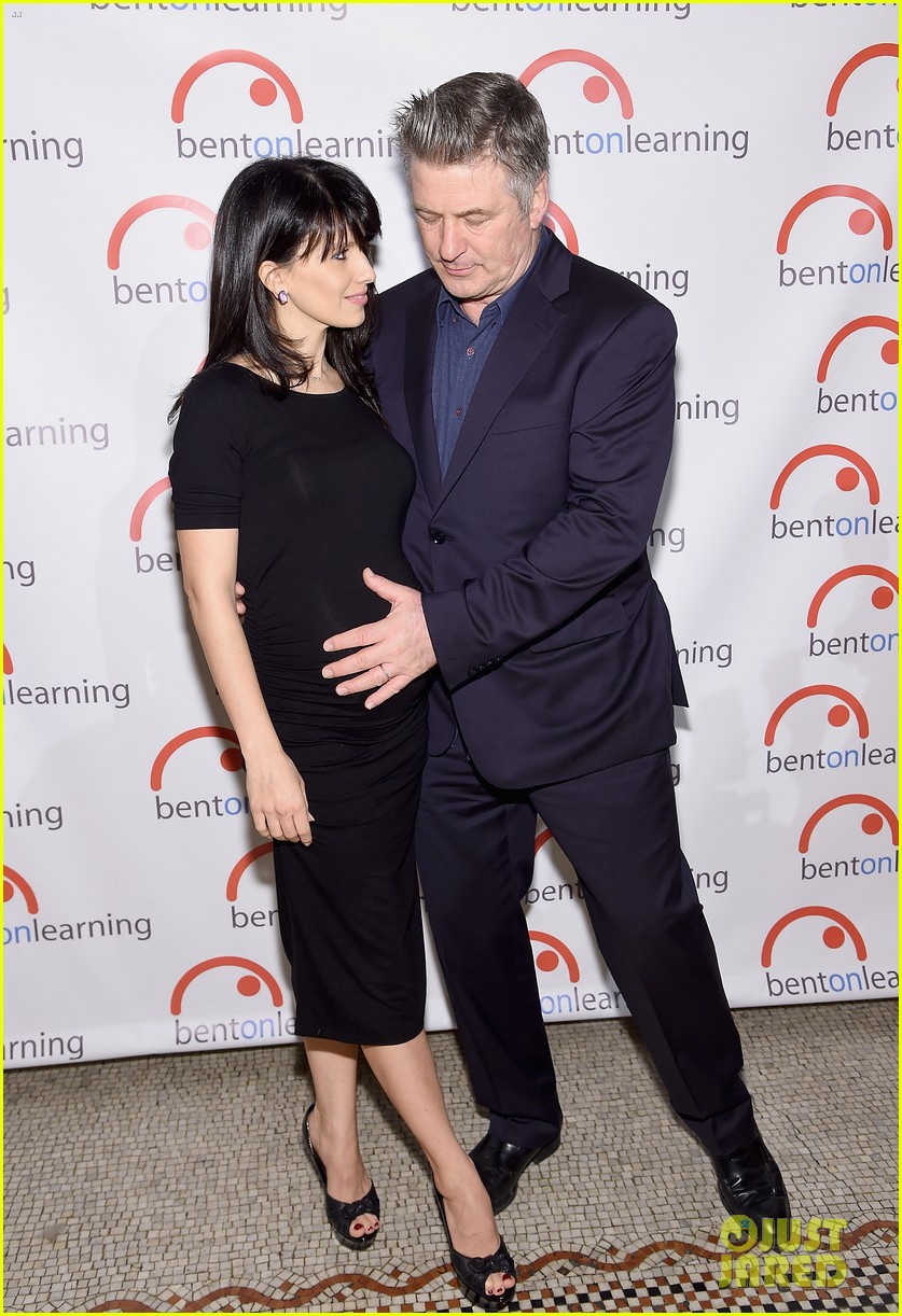 Alec & Hilaria Baldwin Debut Baby Bump at Bent On Learning Inspire Gala
