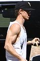 naya riveras husband ryan dorsey flaunts his big muscles 03