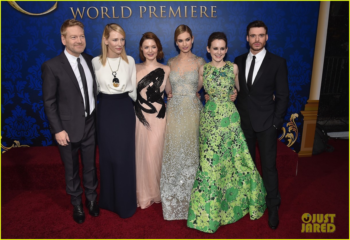 Lily James & Cate Blanchett Look Picture Perfect at 'Cinderella