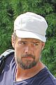 josh duhamel heads to work for the weekend 05