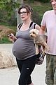 milla jovovich pregnant daily hikes 28