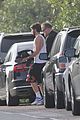 patrick schwarzenegger hits gym after dinner with miley cyrus 04