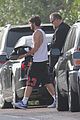 patrick schwarzenegger hits gym after dinner with miley cyrus 07