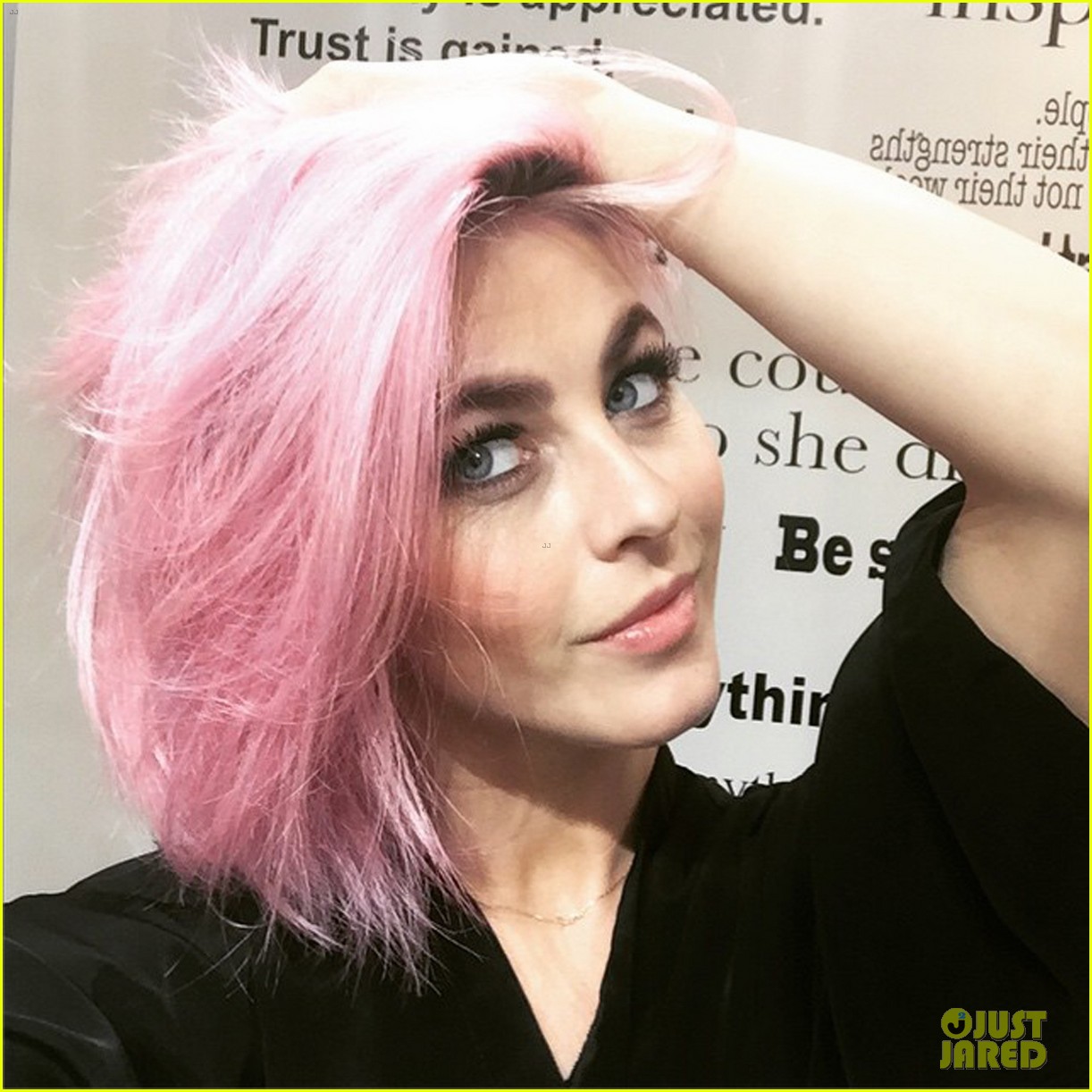 Julianne Hough Dyes Her Hair Pink See the Pic! Photo 3341927