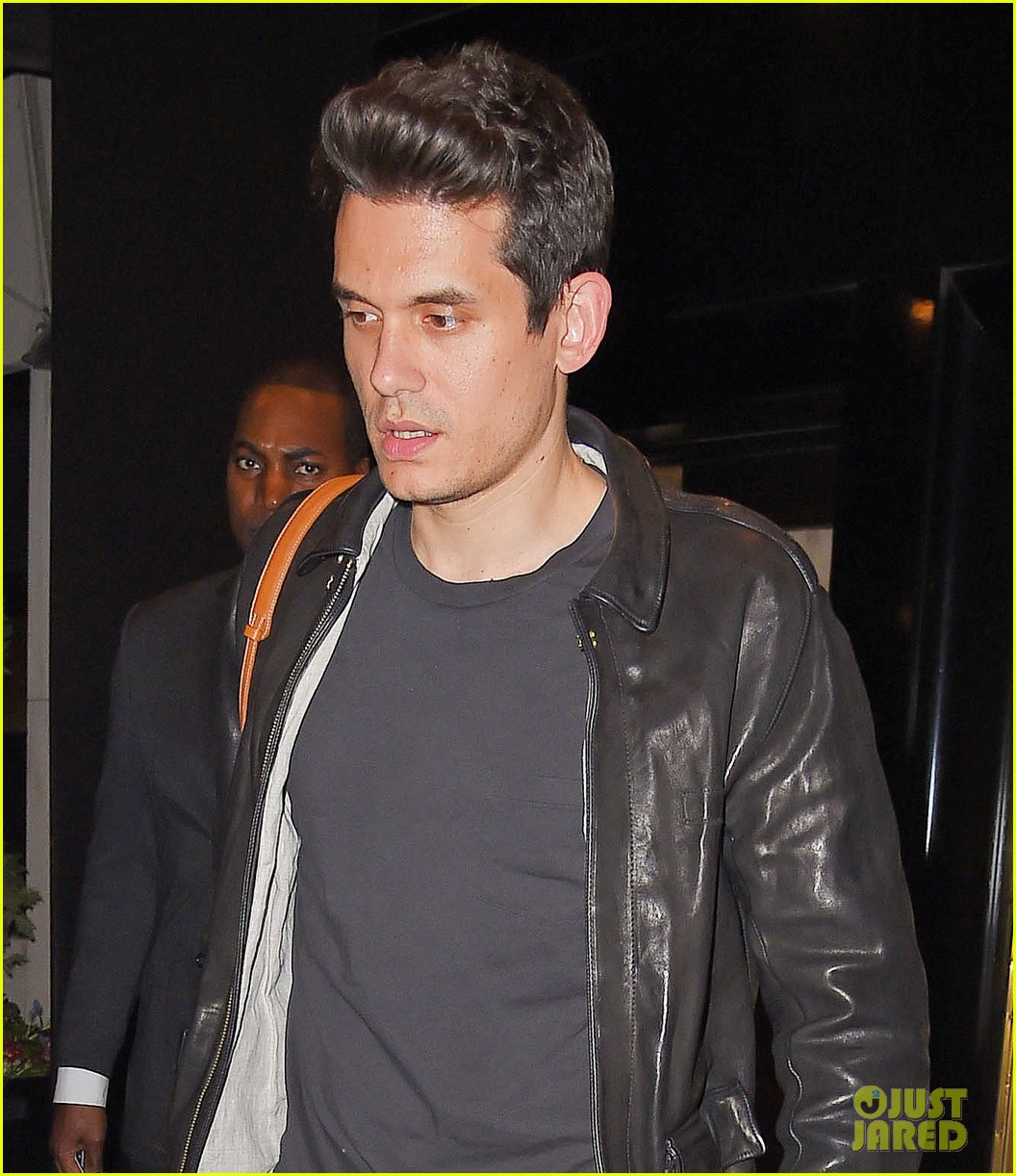john mayer leather jacket