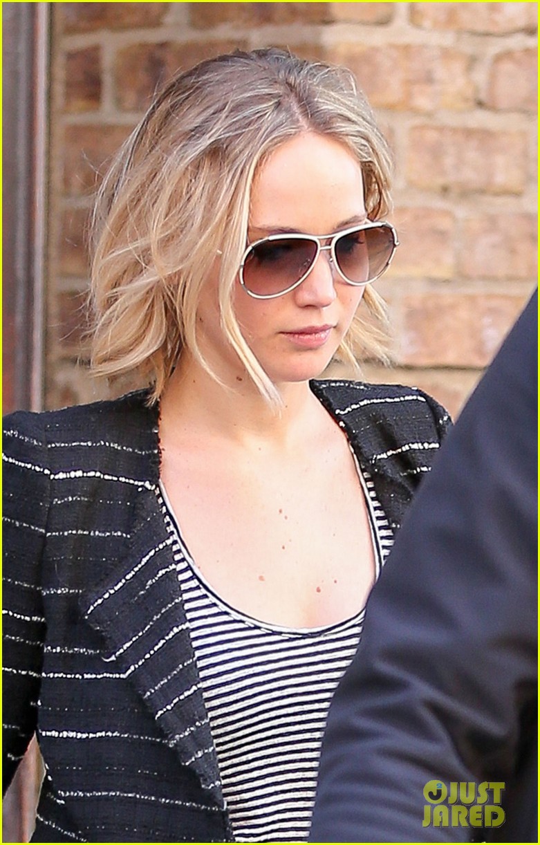 Jennifer Lawrence Takes a Break From Filming & Heads to NYC Photo