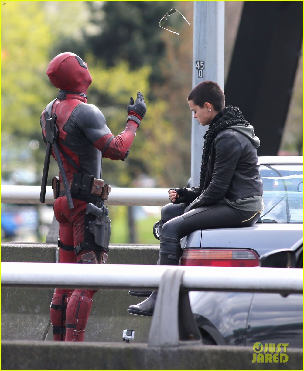 Ryan Reynolds Shares First 'Deadpool' Look at Brianna Hildebrand as