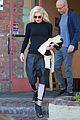gwen stefani leather shorts appointment 04