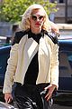 gwen stefani leather shorts appointment 05