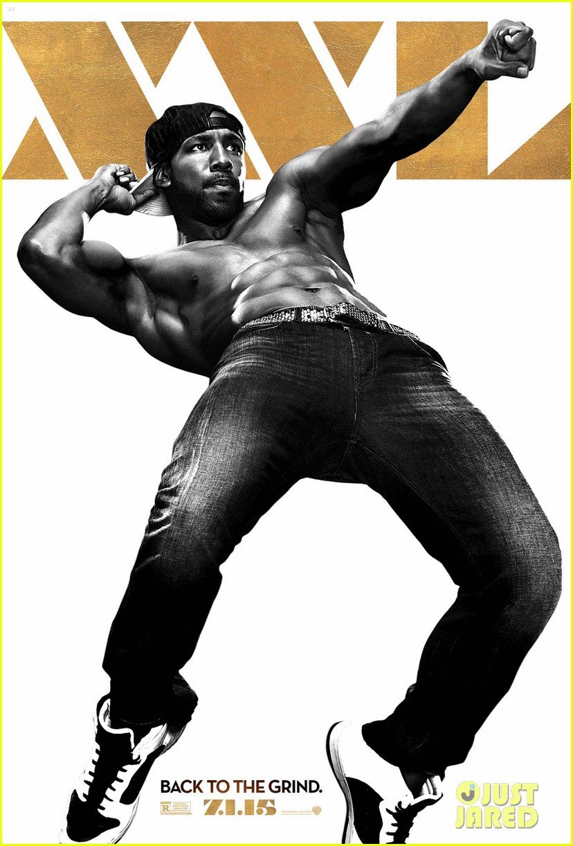 tWitch's Abs Are Rock Solid for 'Magic Mike XXL' Poster! Photo 3349764