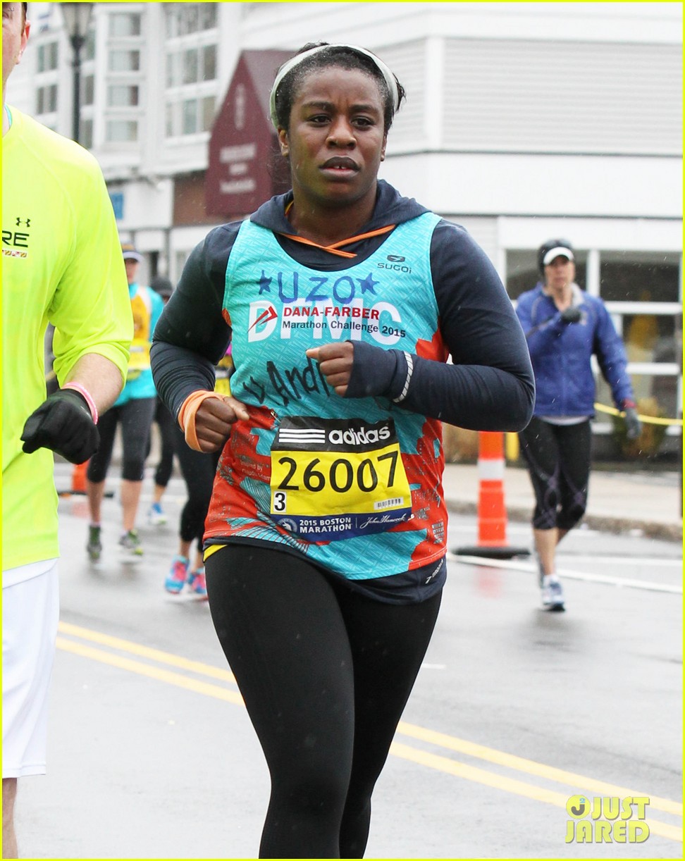 Uzo Aduba Runs Boston Marathon In Little Over 5 Hours Photo 3351820